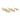 14" / 21" / 23" Metal Open Cut Leaf Plate (Set of 3) - Gold
