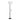 Shadow - Floor Lamp - Black Steel With White Linen Shade