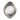 Metal Tear Drop Mirror 48" - Silver