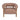 Roundback Accent Chair With Wood Legs - Pink