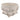 10" x 6" Large Hobnail Paper Mache Bowl - White