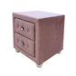 Reggie - Nightstand - Pink Fabric