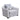 Mahler II - Chair With 2 Pillows - Beige Linen