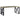 Jennavieve - Executive Writing Desk - Gold Aluminum