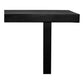 Jedrik - Outdoor Dining Table Large - Black - Concrete