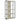 Loomis - 72" 4-Shelf Bookshelf - Whitewashed Gray