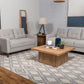 Bowen - Upholstered Track Arm Tufted Sofa Set